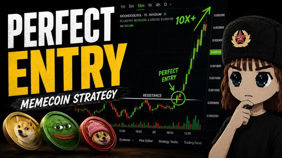 How I Find the PERFECT Entry on Memecoins ๐ (Full Strategy)